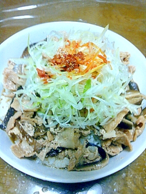 豚ネギ丼 レシピ 作り方 By towamama 楽天レシピ