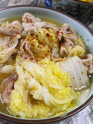 白菜豚の味噌煮