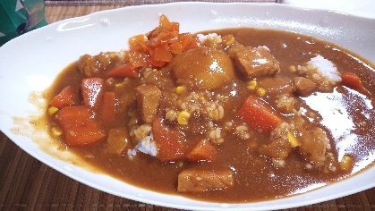 カレーライス（炒めなくてもコクがあって美味しい♪）