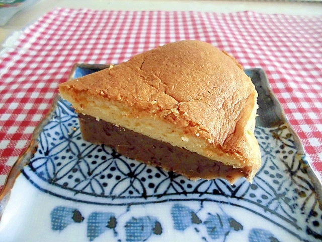 ようかん風小豆のカステラケーキ！