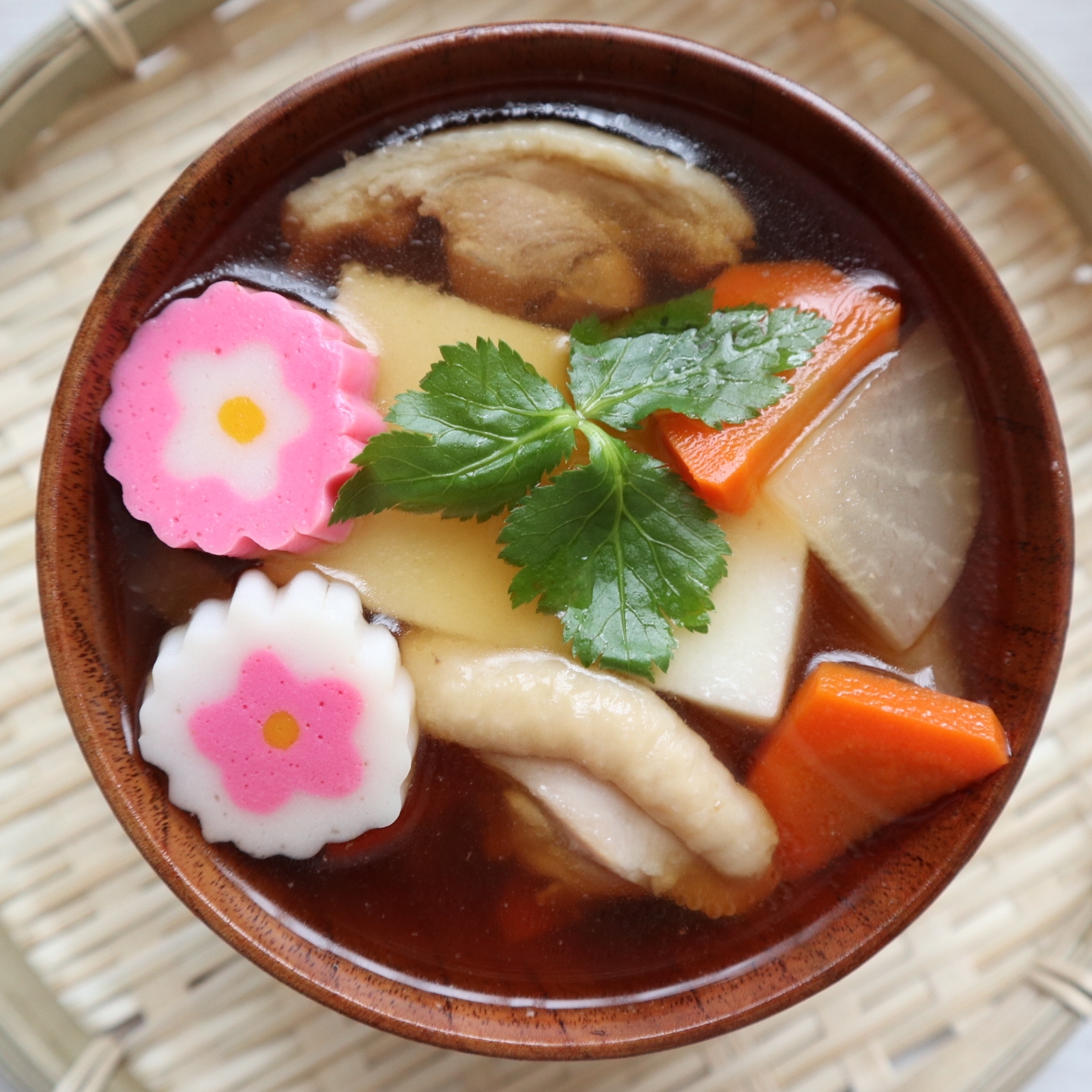 我が家のお雑煮☆あっさり醤油味