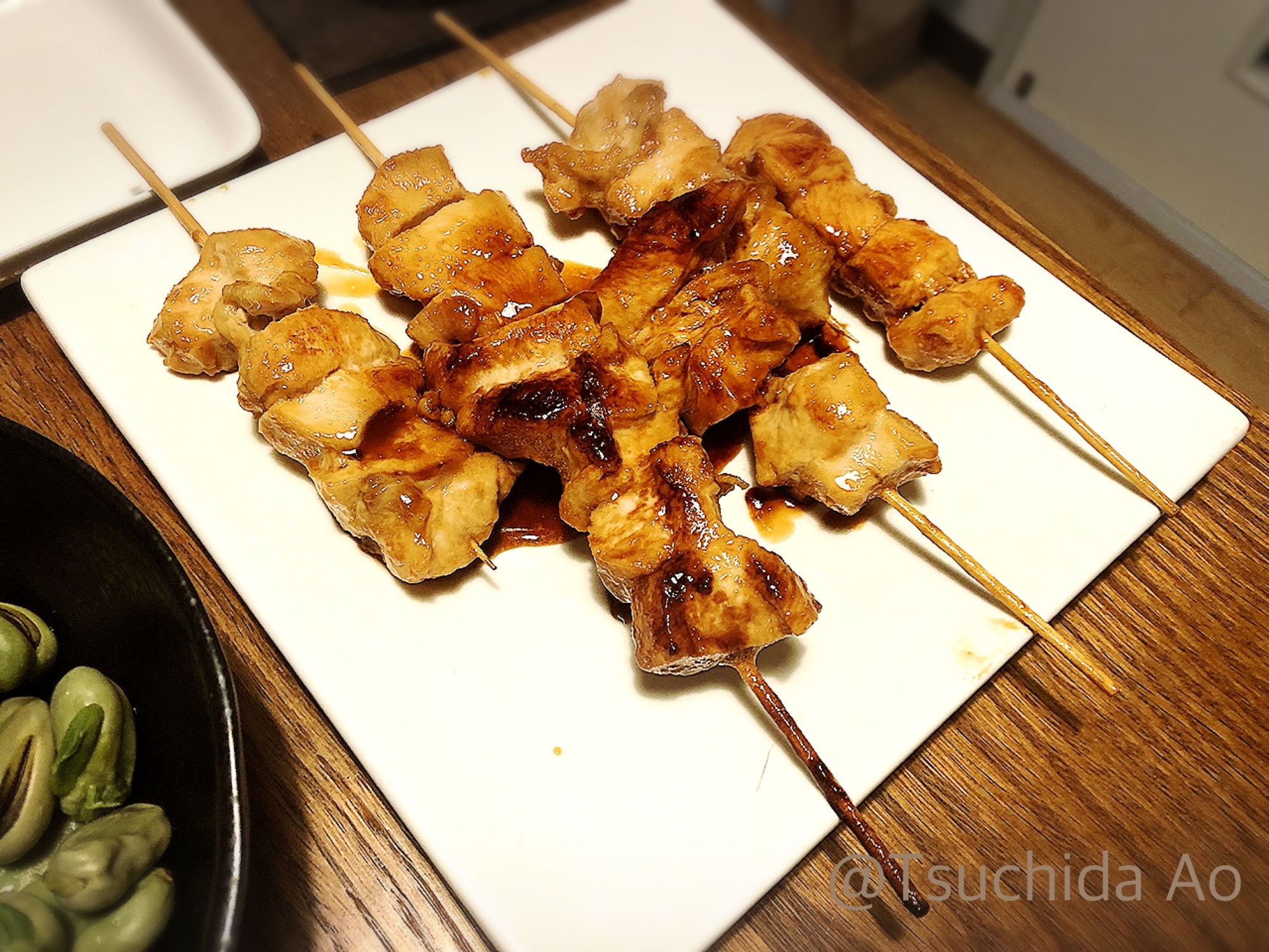 鶏胸肉で！節約焼き鳥