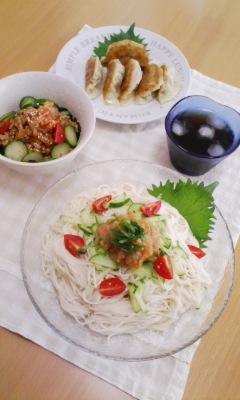 うめ大葉★そうめん