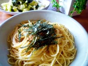 超簡単！鍋一つで花かつおの和風パスタ