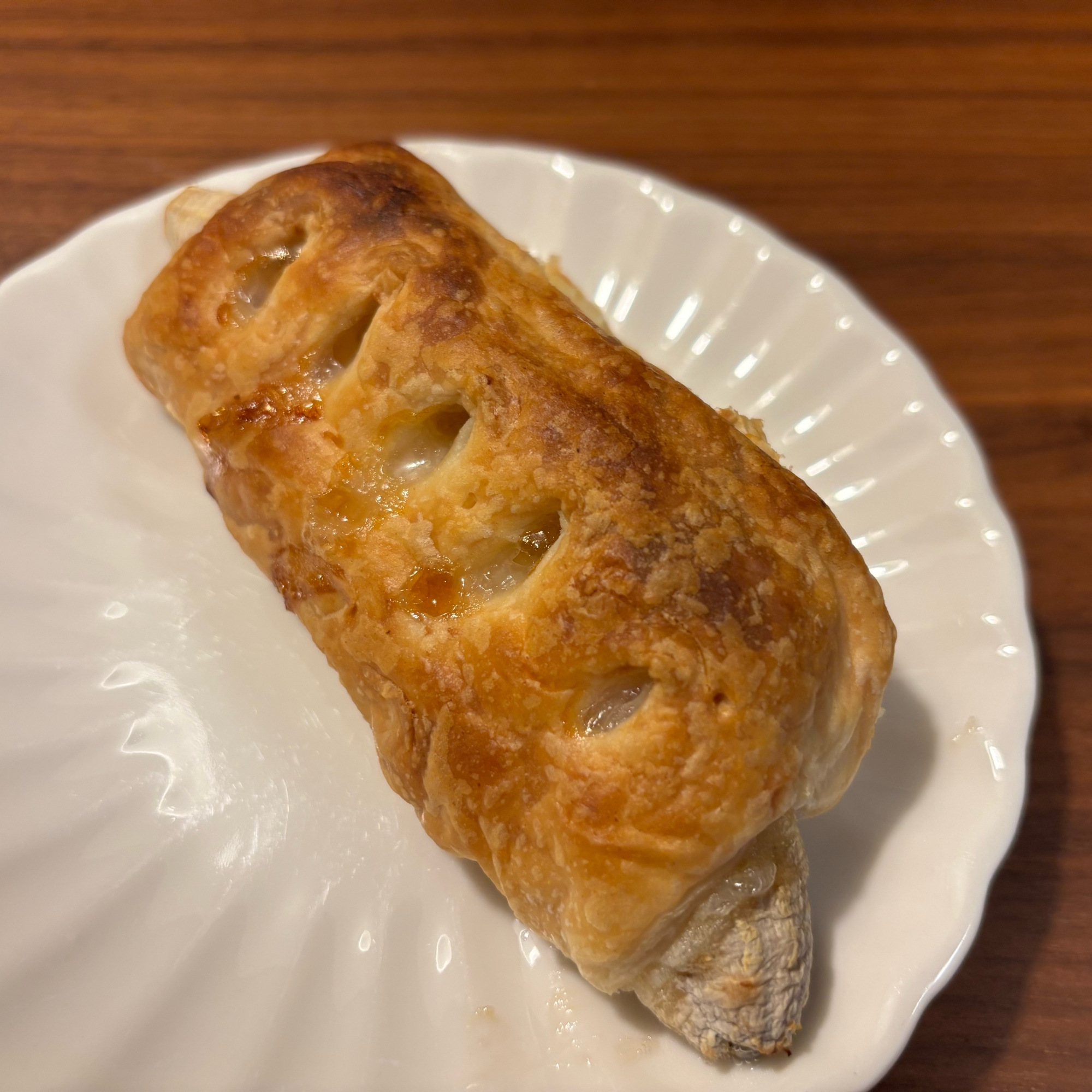 バナナカスタードパイ
