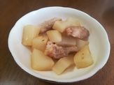 鶏肉と大根の甘辛煮