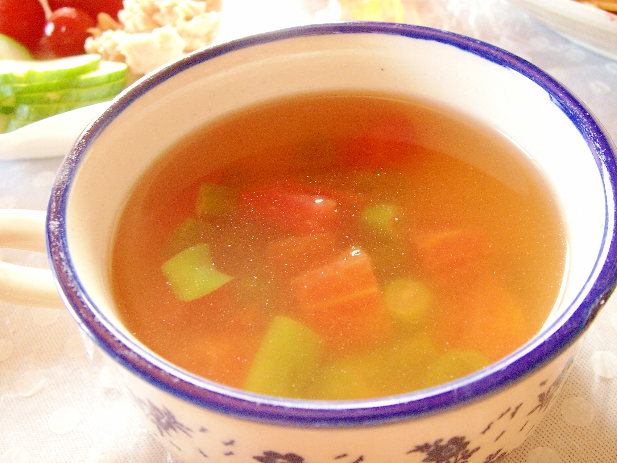 簡単 夏野菜のコンソメスープ レシピ 作り方 By Handmade Cute 楽天レシピ 簡単 夏野菜のコンソメスープ レシピ 作り方 By Handmade Cute 楽天レシピ