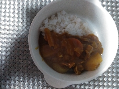 残り野菜カレー