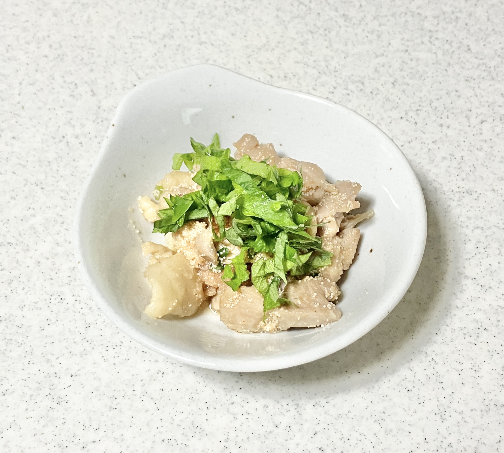 簡単⭐︎明太バターの鶏肉炒め
