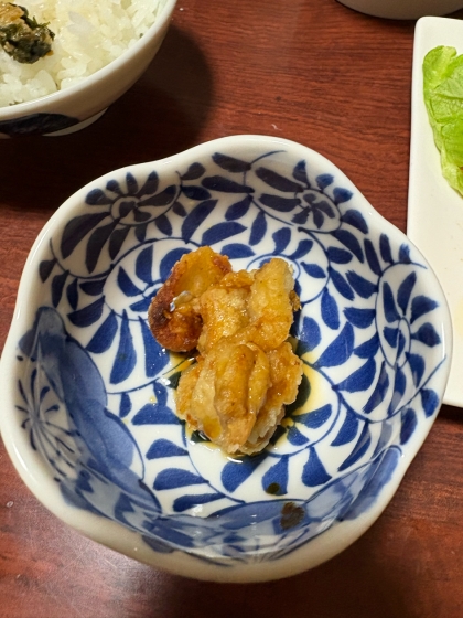 簡単おいしい！カリカリ鶏皮スナック