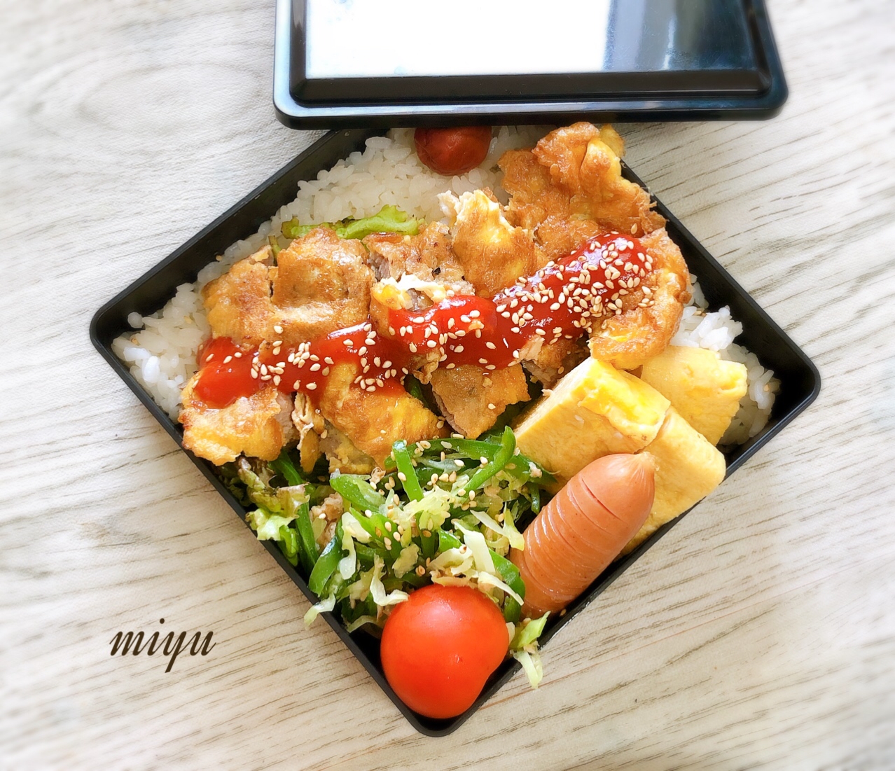 お弁当に!ポークピカタ