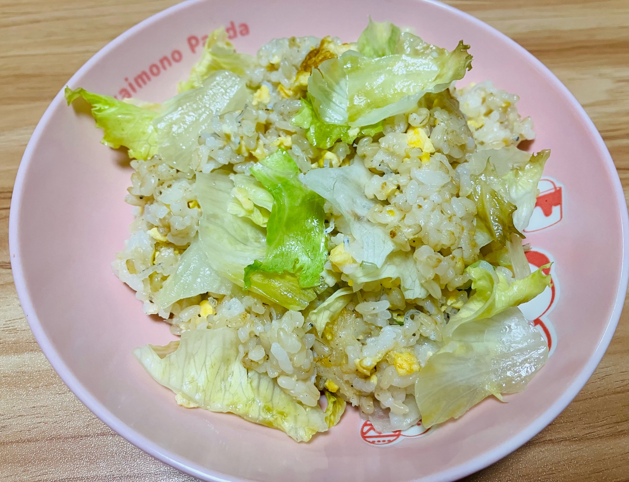 じゃことレタスの炒飯