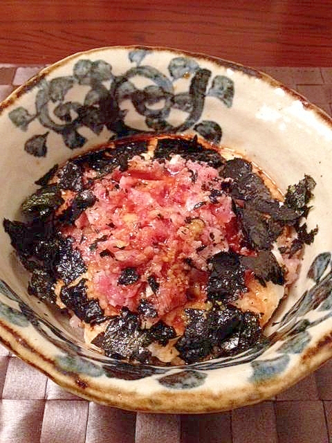 美味しい♪ネギトロとろろ丼☆