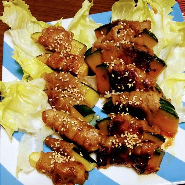 かぼちゃとズッキーニの肉巻き レシピ 作り方 By Katsuma 楽天レシピ かぼちゃとズッキーニの肉巻き レシピ 作り方 By Katsuma 楽天レシピ
