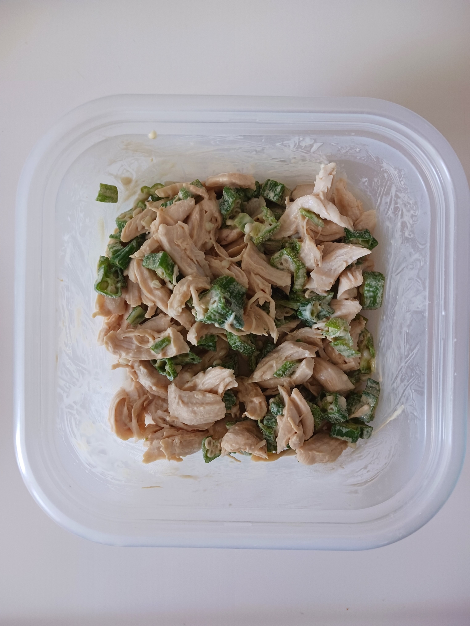 ささみとおくらのマヨポン