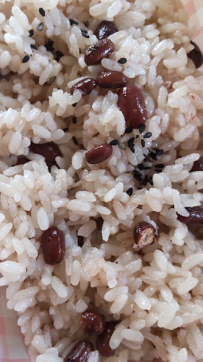 基本のお赤飯