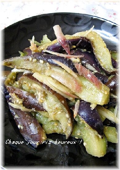 なすとみょうがのナムル レシピ 作り方 By はなまる子 楽天レシピ なすとみょうがのナムル レシピ 作り方 By はなまる子 楽天レシピ