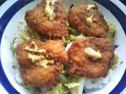 惣菜を使って♪簡単ソースのヒレカツ丼