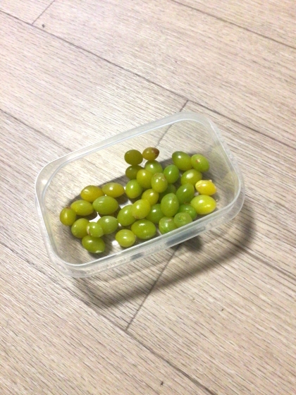 レンジで簡単！ぎんなん殻むき