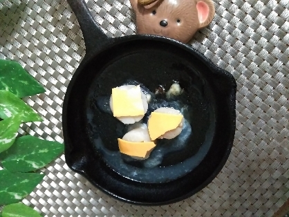 ♥　ホタテ貝柱のマヨチーズ焼き　♥