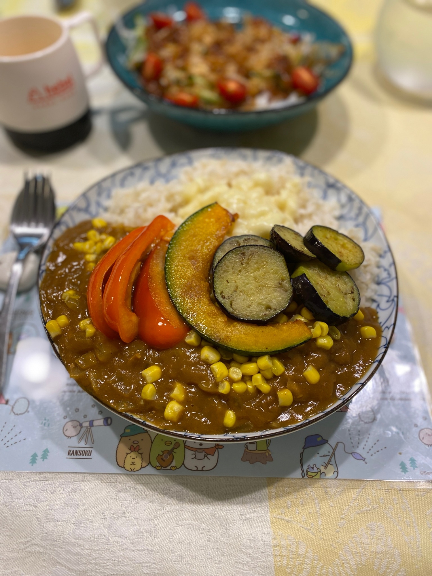 暑い夏に負けない！夏野菜チーズカレー