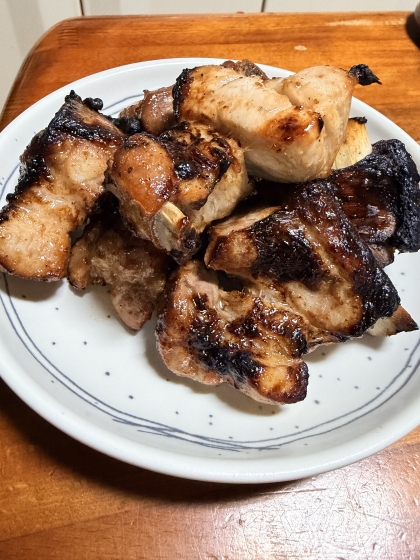 簡単★漬けて焼くだけ「焼き肉のたれでスペアリブ」