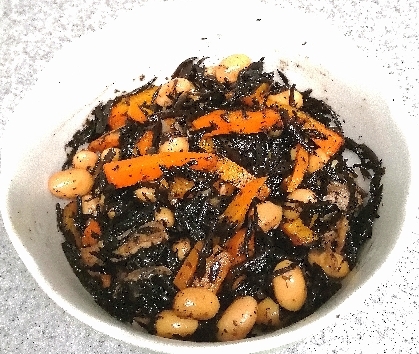 時短！大豆とひじきの煮物＋＋