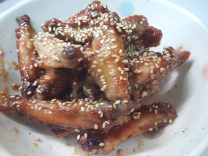 揚げなくてもこんがり甘辛で美味しかったです♪
リピします(^o^)／