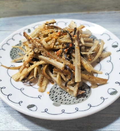 ごぼう＊塩昆布のごま和え