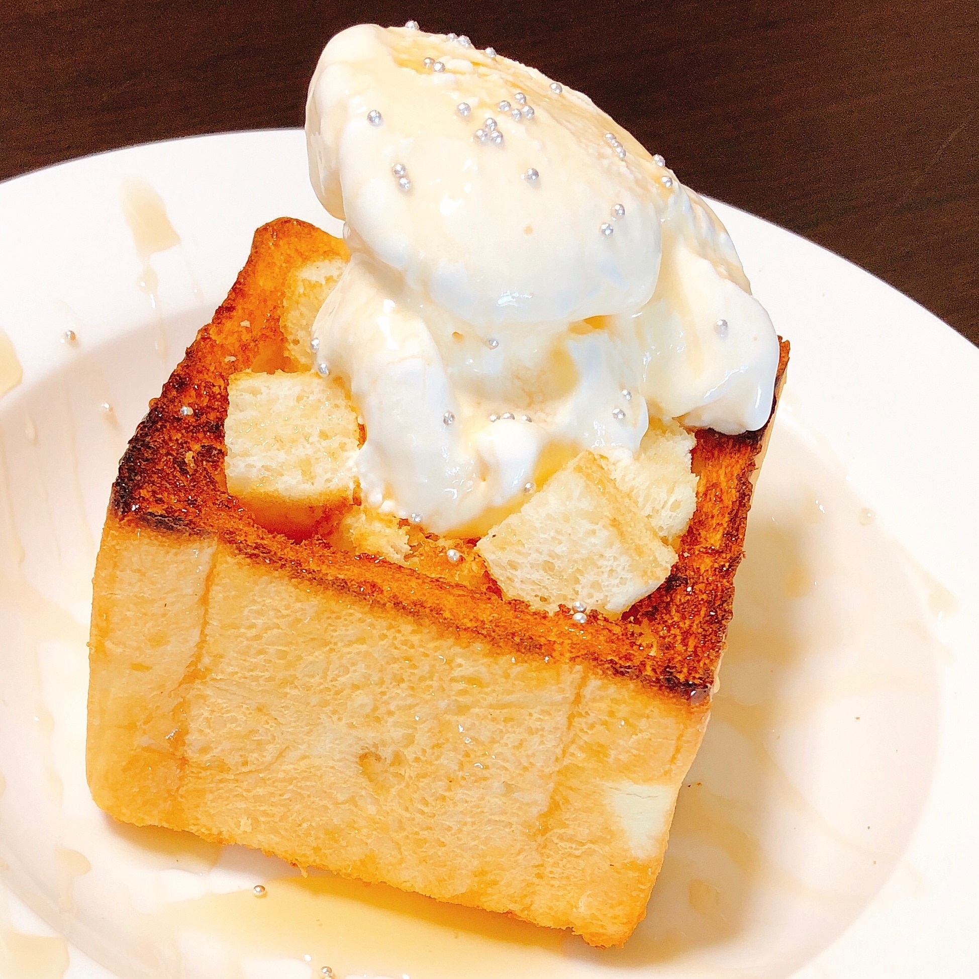 Yummy♡ハニートースト レシピ・作り方 by green apple* - 楽天レシピ