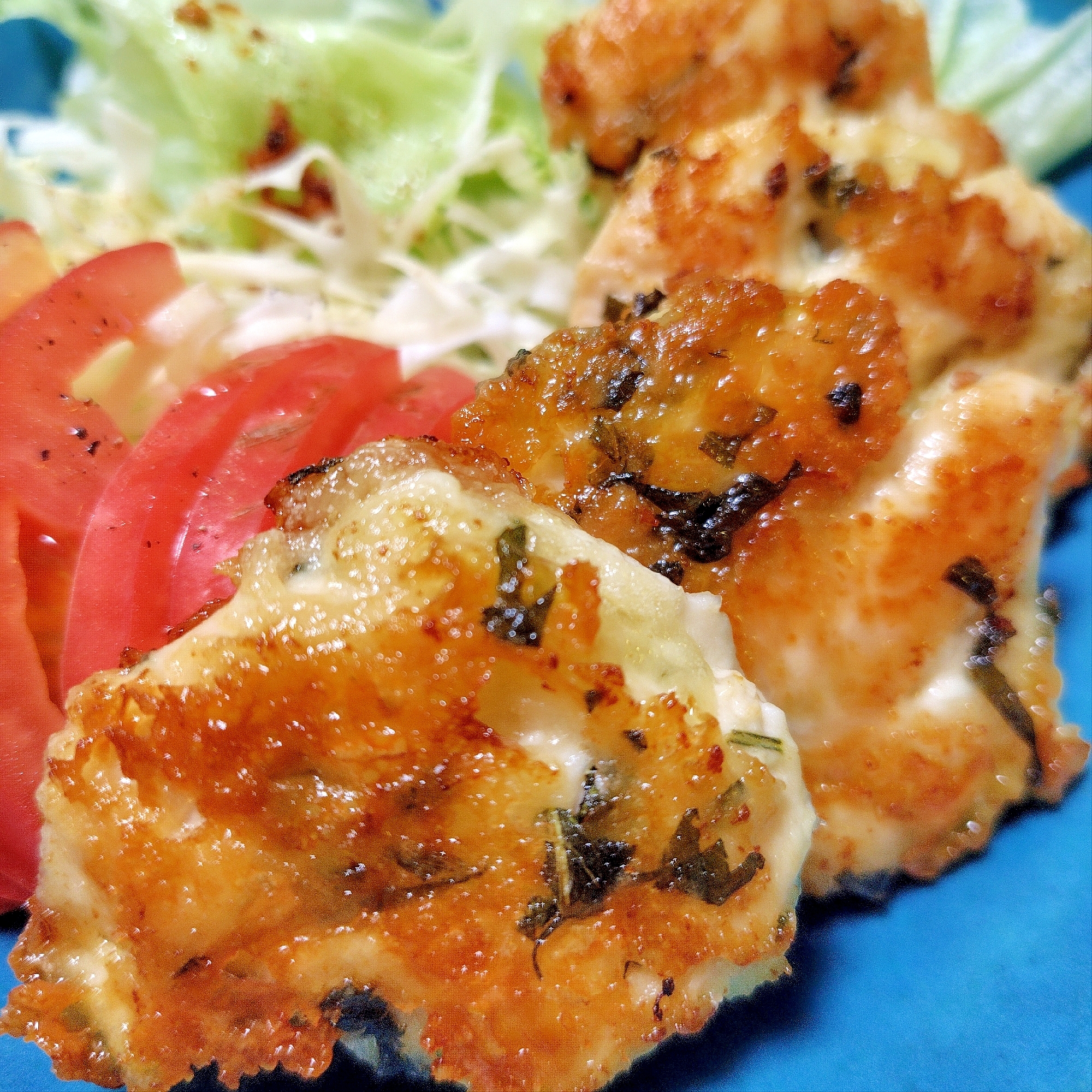 材料全部混ぜて焼くだけ ササミ大葉マヨ焼き