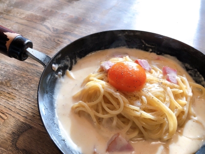 濃厚こってりチーズパスタ