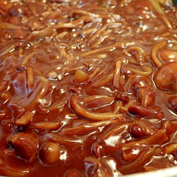 シチュールーで きのこたっぷりデミグラスソース レシピ 作り方 By ぷ みぃまま 楽天レシピ シチュールーで きのこたっぷりデミグラスソース レシピ 作り方 By ぷ みぃまま 楽天レシピ