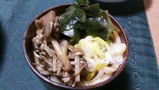 いざ麺を茹でようとしたらそばがなかったのでうどんですが＾＾；とっても美味しかったです♪