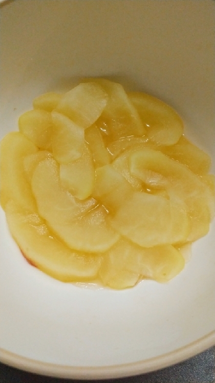 簡単☆りんごの蜂蜜レモン煮