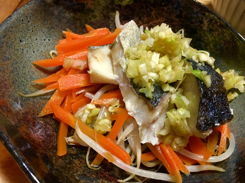 たらの蒸し焼き