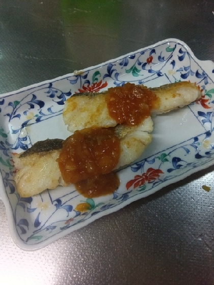 【減塩】お魚のチリソース風