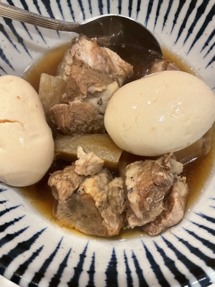豚ロースブロック使用☆圧力鍋で柔らか角煮
