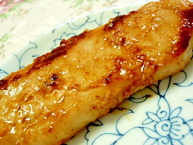 醤油麹ｄｅ❤豚肉の一味とマヨネーズ焼き❤
