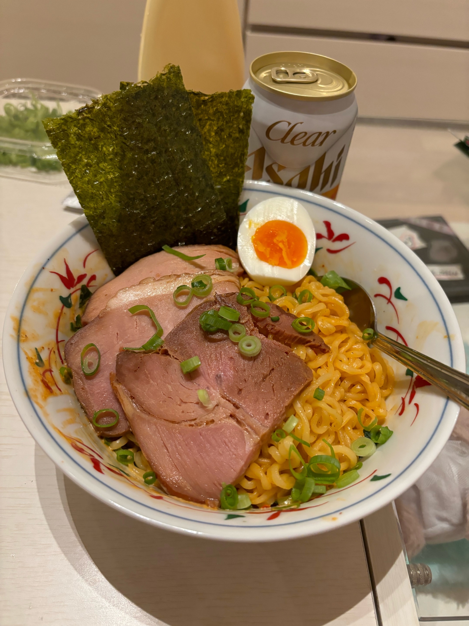 ご褒美飯♡辛ラーメンで油そば？！週1食べたい♪