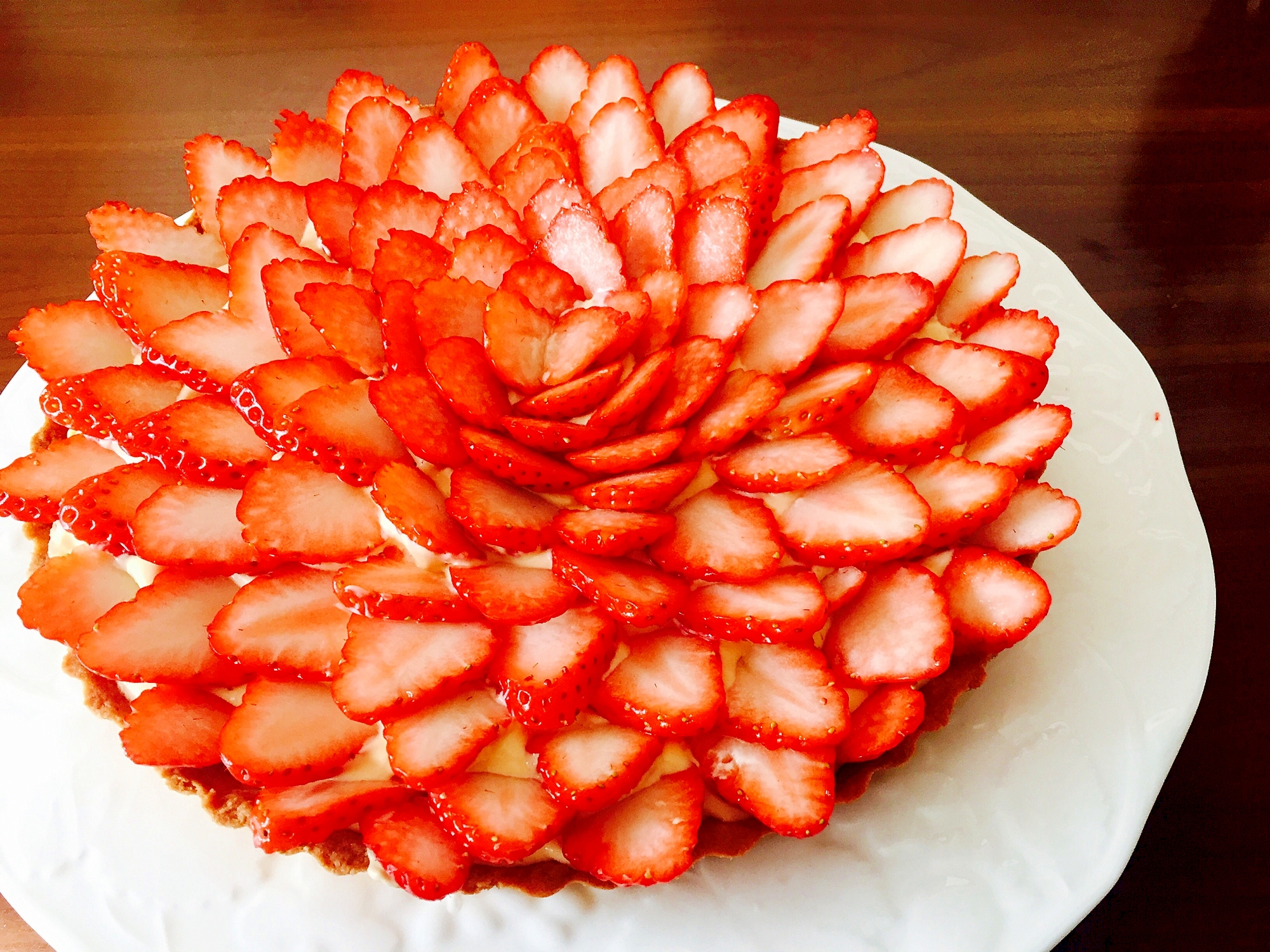 苺1パックでできちゃう?イチゴのタルト☆