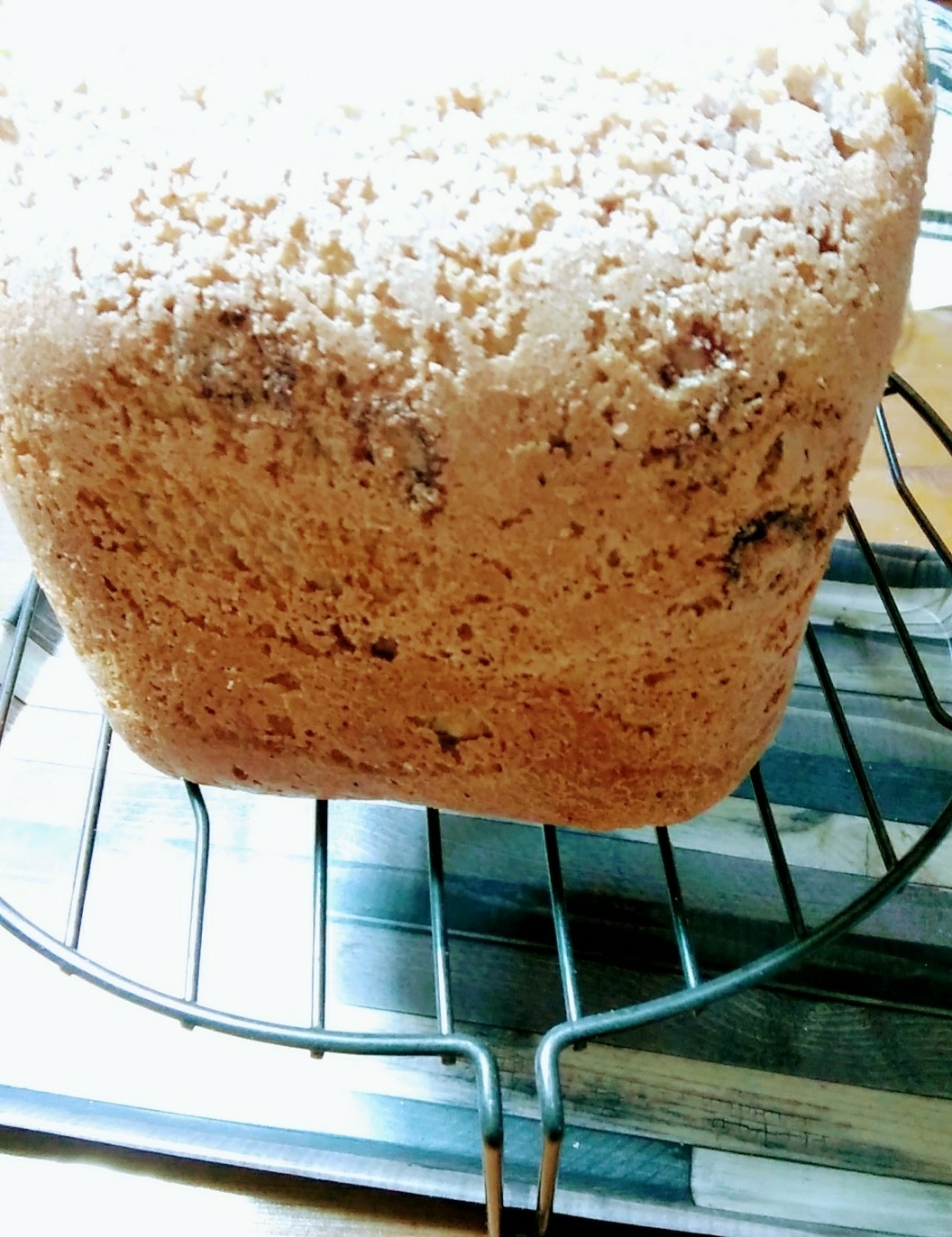薄力粉deクランベリーとクリームチーズの食パン