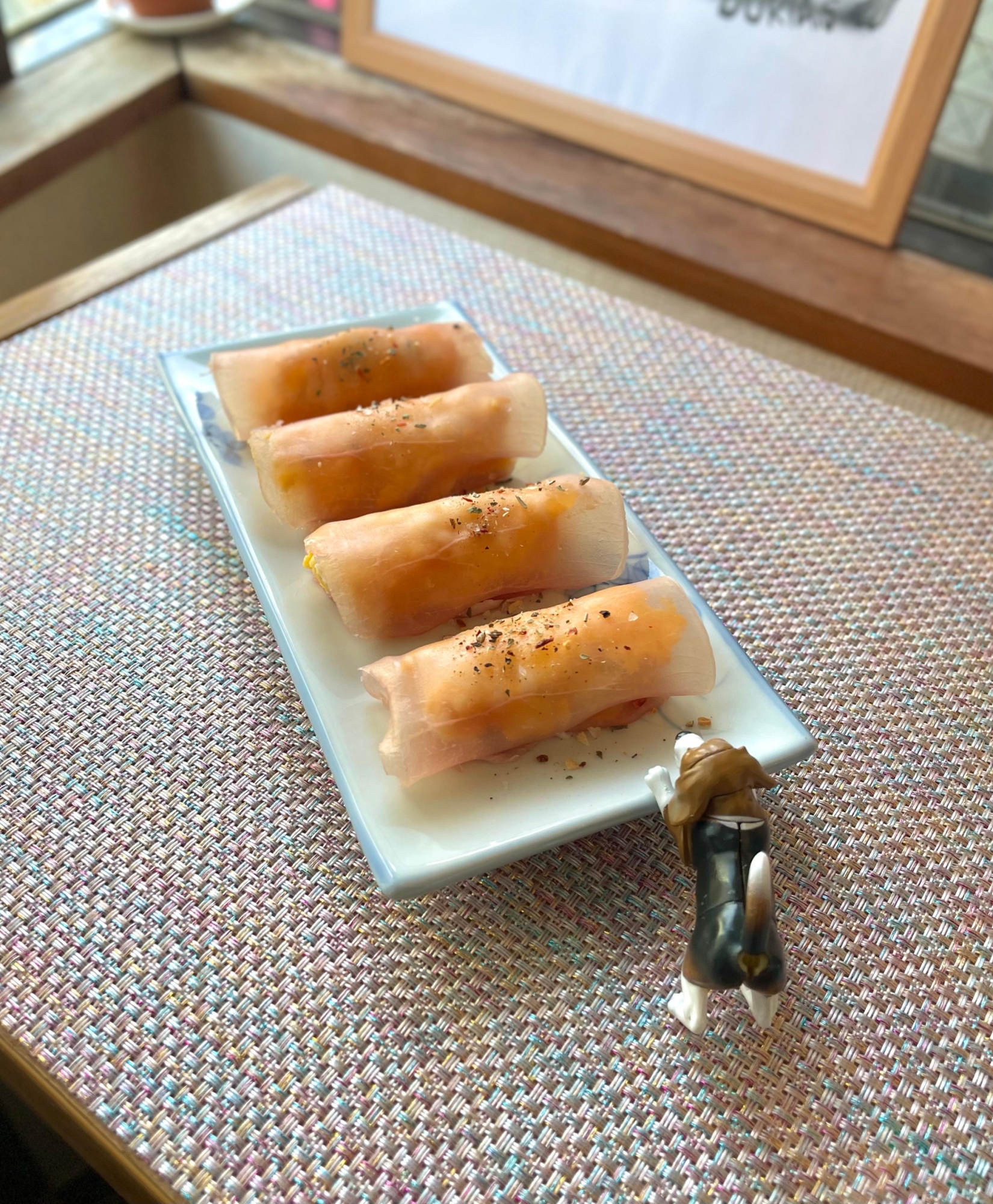パーティーオードブル♡たまごサラダの生ハム巻き