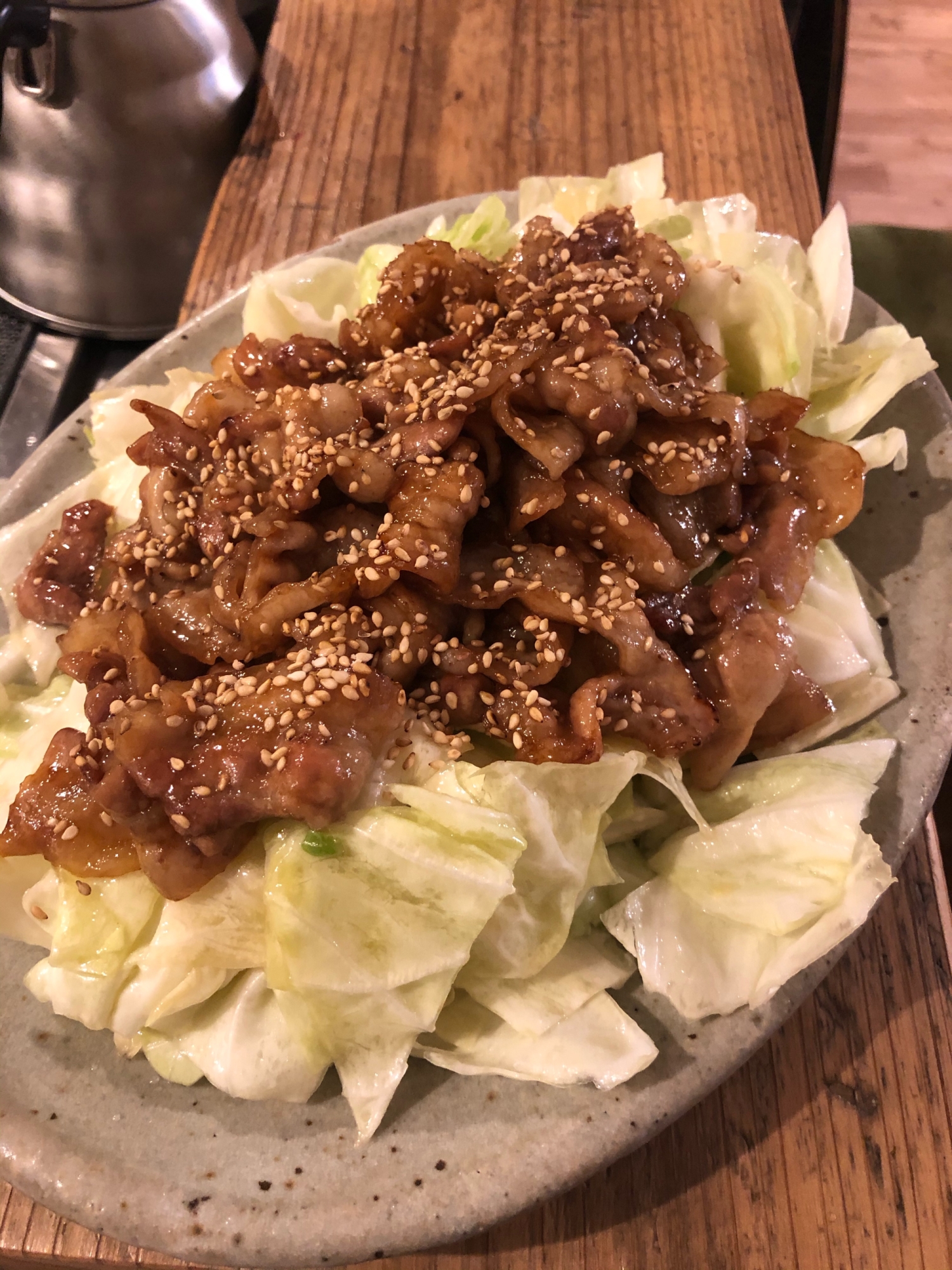 最強定番おかず！！【甘辛豚バラキャベツ】