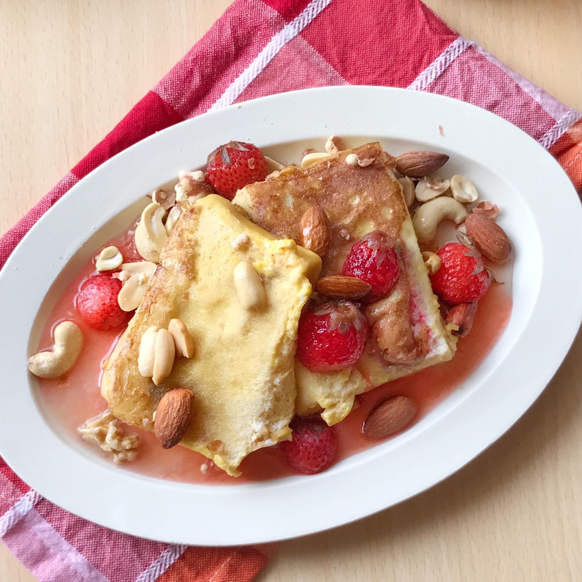 高野豆腐のフレンチトースト