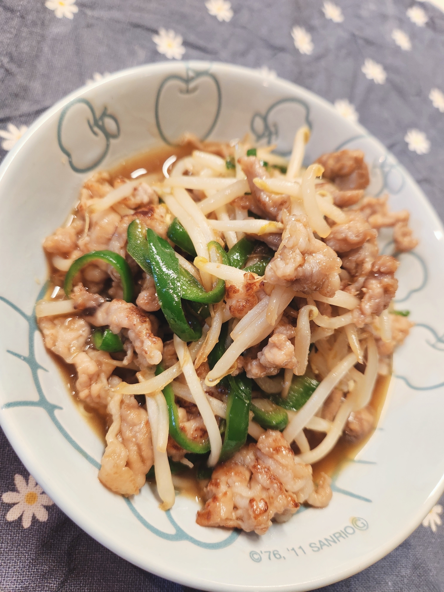 【おかず】豚肉と野菜の生姜炒め