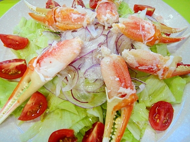 カニサラダ 海からサラダフレークと春の味覚のサラダ | レシピ | ニッスイ