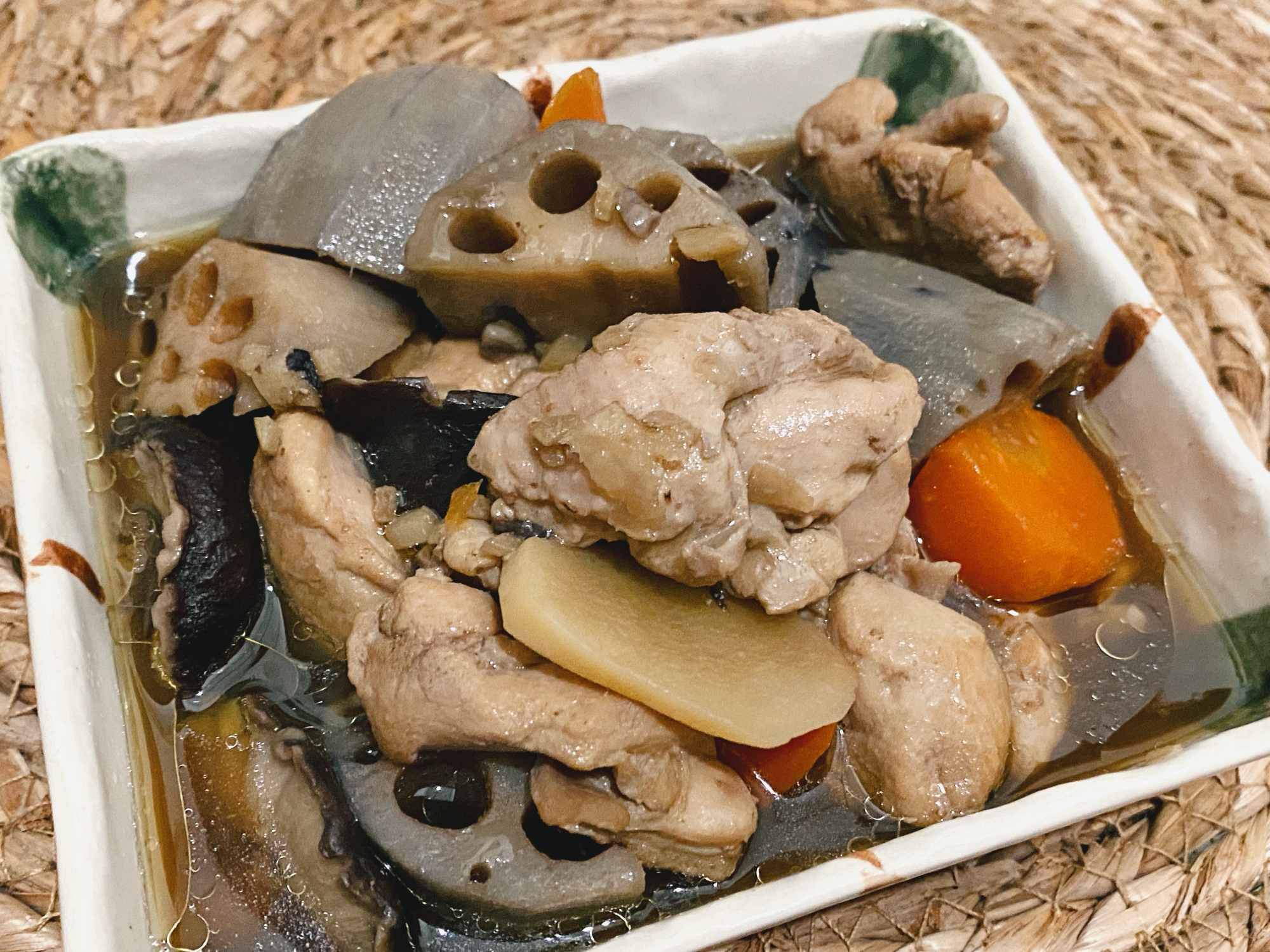 ⑅୨୧:・ﾟ筑前煮　ﾟ・:⑅୨୧