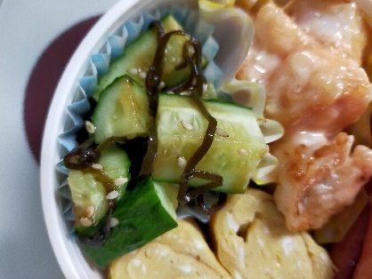 納豆のタレの使い方☆簡単きゅうりの浅漬け⭐️