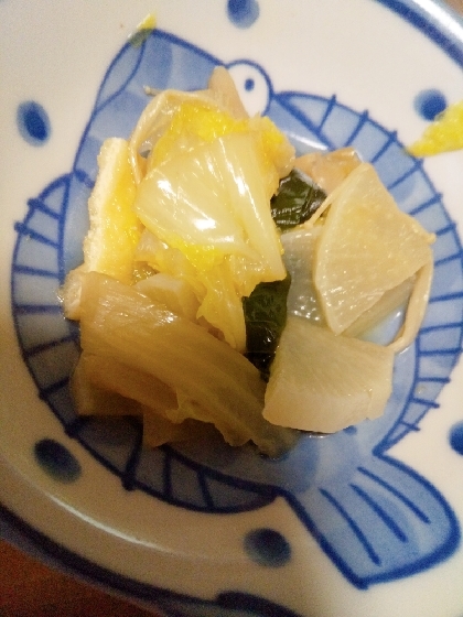 材料これだけ！白菜のコンソメ煮